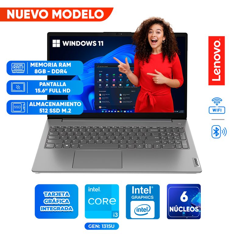 Laptop V15 G4 IRU, Core i3-1315U, 8GB DDR4, 512GB SSD, 15.6 FULL HD