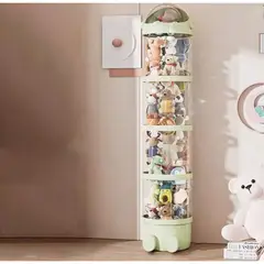 GENERICO - Organizador Peluches Moderno Almacenamiento Niños Exhibidor Estante Torre Decorativa