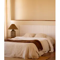 VENTITAS HOME - Cabecera Queen Size Manu Color Blanco
