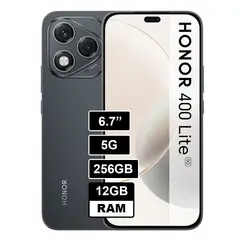 HONOR - 400 LITE 5G 12GB RAM - 256GB -Negro