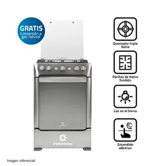 INDURAMA - Cocina 4 Hornillas Granada Zafiro Croma