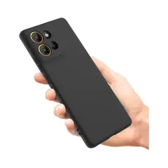 CASE - SILICONA MOTOROLA EDGE 50 - NEGRO