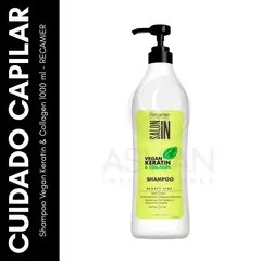 GENERICO - Shampoo Vegan Keratin & Collagen 1000 ml - RECAMIER