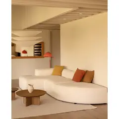 VENTITAS HOME - Sofá Seccional Sam Marfil