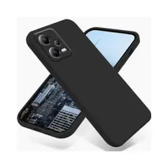 CASE - SILICONA REDMI NOTE 12 PRO PLUS-NEGRO