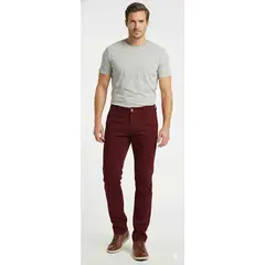 GENERICO - Pantalón Hombre Drill Slim Fit