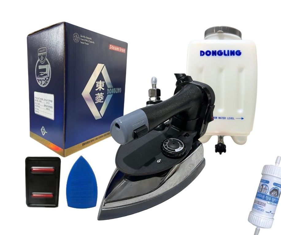 Plancha Vaporizadora Profesional Dongling ES-300L Pesada con filtro