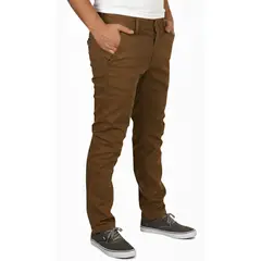 GENERICO - Pantalón Hombre Drill Slim Fit Color Caqui