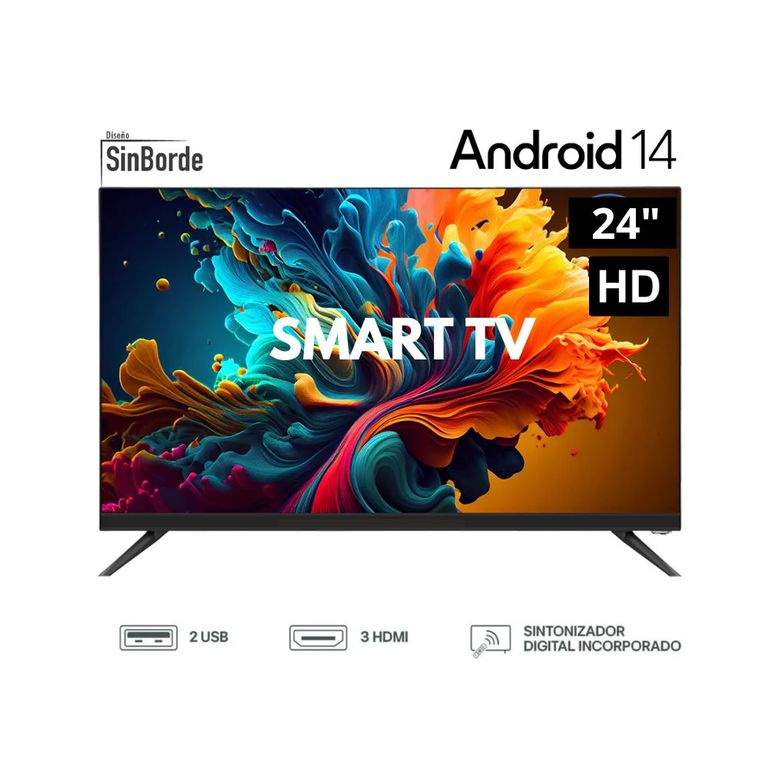 TELEVISOR INNOS 24 HD SMART ANDROID TV - S2402KU