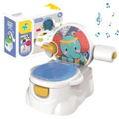 PEQUEÑAS TRAVESURAS - Bacin Entrenamiento Musical Elefantito para Niños