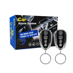 JET - Alarma Para Auto System con 2 Control Mando a Distancia Universal