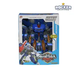 GENERICO - TRASFORMERS ROBOT JUGUETE PLEGABLE AZUL