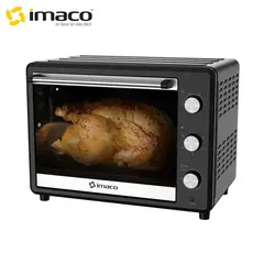 IMACO - Horno Eléctrico negro 55 litros c/rosticero HEB55R