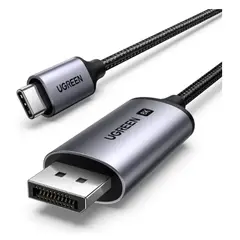 UGREEN - Cable Usb C A Displayport 1.4 8k 60hz De 3mts Color Negro 25839