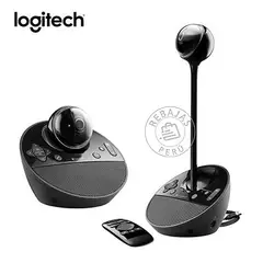 LOGITECH - BCC950 ConferenceCam Black Cámara Video Full HD USB