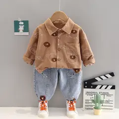 GENERICO - ROPA DE NIÑO - CAMISA Y PANTALON - Estilo y Comodidad para tu Pequeño
