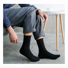 RYBIU IMPORT - Medias Casual Hombre Pack 3 Algodón