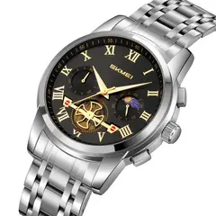 SKMEI - Reloj 9394 Plateado Corres Acero para Caballero