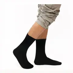 RYBIU IMPORT - Medias Algodón Hombre Pack 3