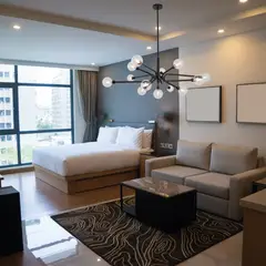 GENERICO - Lámpara Colgante Turne Black