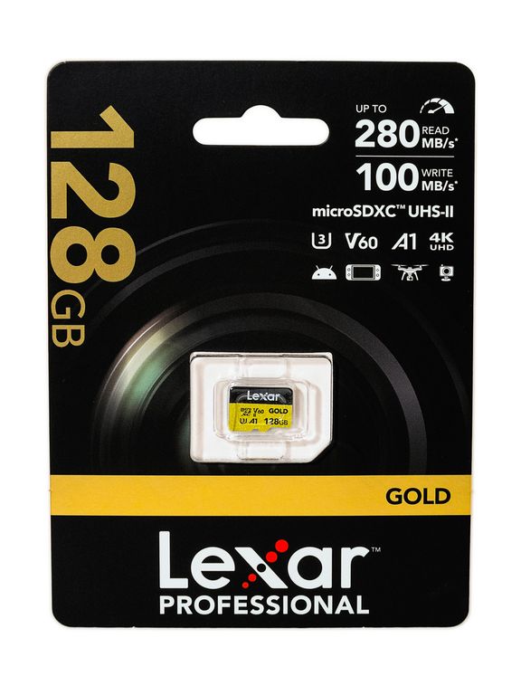 Memoria microSD 128 GB V60 UHS-II