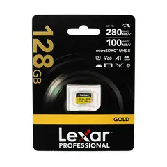 LEXAR - Memoria microSD 128 GB V60 UHS-II