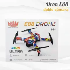 OEM - DRONE E88 2025 Ultra Plegable con 2 Cámaras HD 4K Control Remoto y Manual