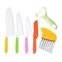 GENERICO - Juego de utensilios de cocina para niños 6 piezas