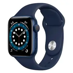 APPLE - Watch S6 GPS 44 mm Azul Reacondicionado