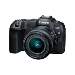 CANON - CAMARA DIGITAL EOS R8 24MP CMOS 16X LCD 64GB NEGRO PN EOS R8