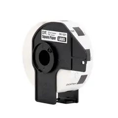 BROTHER - CINTA DK-1221 23MM X 23MM 1000 ETIQUETAS COLOR GRIS PN DK1221