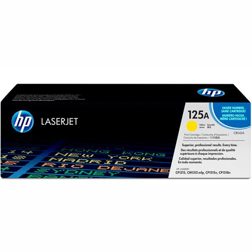 TONER 125A CB542A LJ 12151515 YELLOW