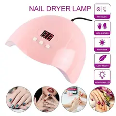 GENERICO - Secadora de uñas Manicure Lampara LED secador UV