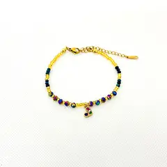 GENERICO - Pulsera Regulable Corazón Colores - Vera