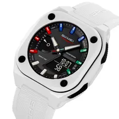 Skmei - Reloj 2328 WORLD TIME Correa Silicona Hora Mundial