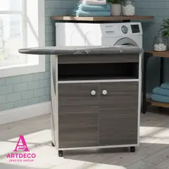 GENERICO - Planchador Mueble Organizador - Color Plomo