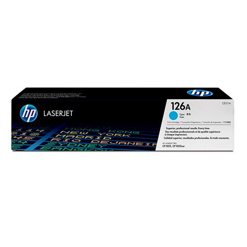 TONER 126A CE311A LJ CP1025 CYAN 1000 PG