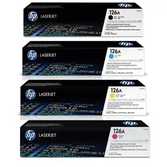 HP - TONER 126A PACK COMPLETO CP1025 ORIGINAL