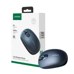 UGREEN - MU105 Mouse Inalámbrico 24ghz Clic Silencio 2400dpi