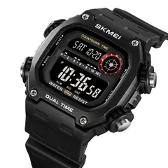 SKMEI - Reloj 2126 Negro Correa Silicona para Caballero