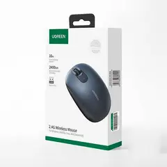 UGREEN - Mouse MU105 Inalámbrico 24ghz Clic Silencio 2400dpi