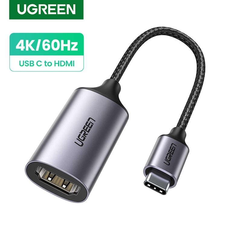 Adaptador Convertidor Type C a HDMI 4K Laptop y Mac Book Notebook