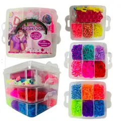 GENERICO - Set de Pulseras Ligas Kit