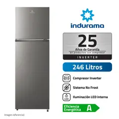 INDURAMA - Refrigeradora 246LT No Frost RI-389I - Croma