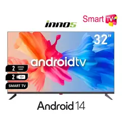 GENERICO - Televisor INNOS 32 LED HD Smart TV Android 14 - S3201KU