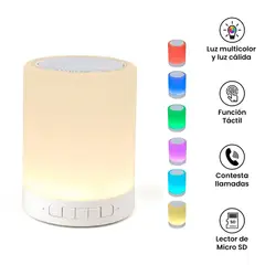 GENERICO - LAMPARA PARLANTE TOUCH INTELIGENTE