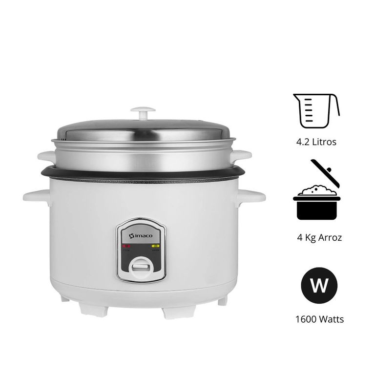 Olla Arrocera 42L RC42 Blanco