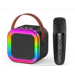 GENERICO - PARLANTE KARAOKE BLUETOOTH C 1 MICROFONO INALAMBRICO