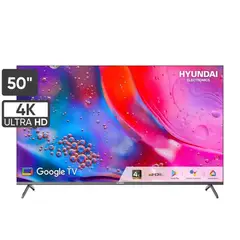 HYUNDAI - Televisor LED 50 HYLED5020G4KM UHD 4K Smart Google TV