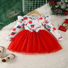 GENERICO - VESTIDO NAVIDAD DE NIÑA